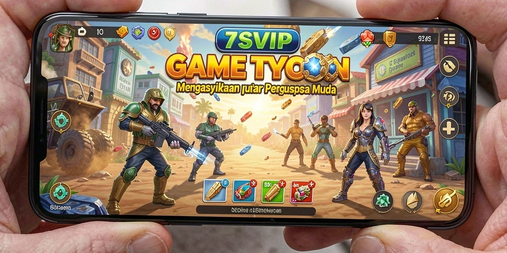 Gameplay menarik di dunia Tycoon dengan simulasi bisnis yang mendalam.