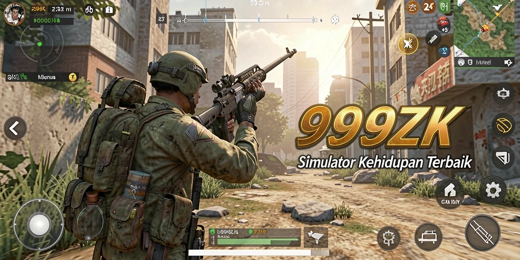 Tangkapan layar gameplay <strong>999ZK</strong> menampilkan aktivitas interaktif yang mendebarkan.