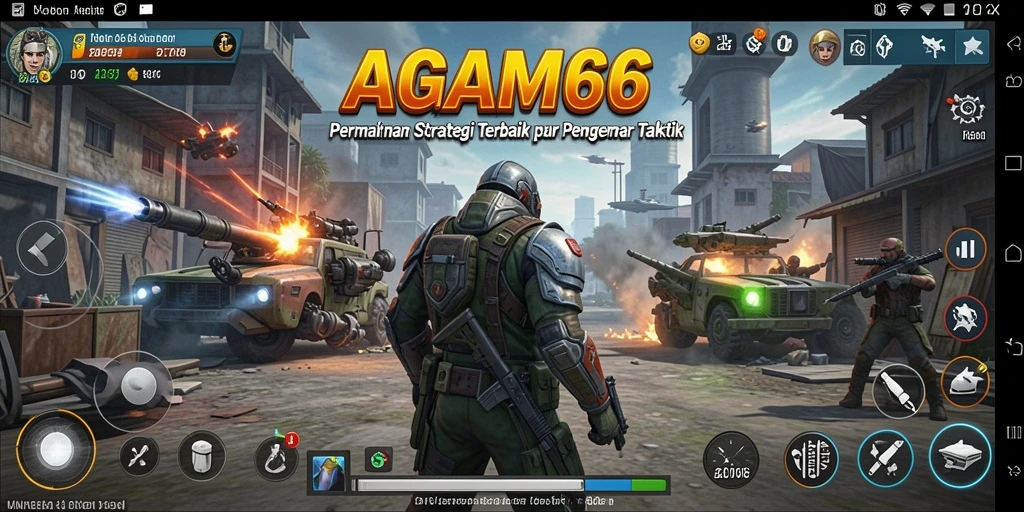 Tampilan gameplay AGAM66 yang menegangkan dan strategis.