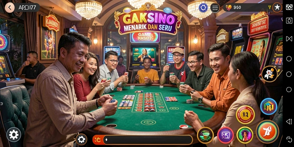 Tampilan gameplay seru dan menarik dari API77.