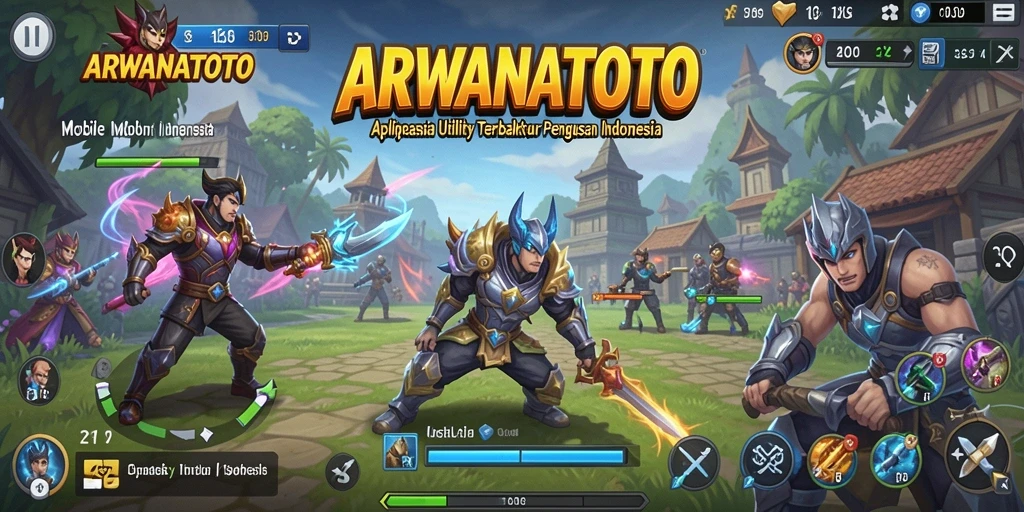 Tampilan antarmuka ARWANATOTO yang modern dan fungsional.