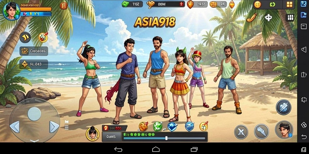 Tampilan gameplay ASIA918 yang menarik dan menghibur.