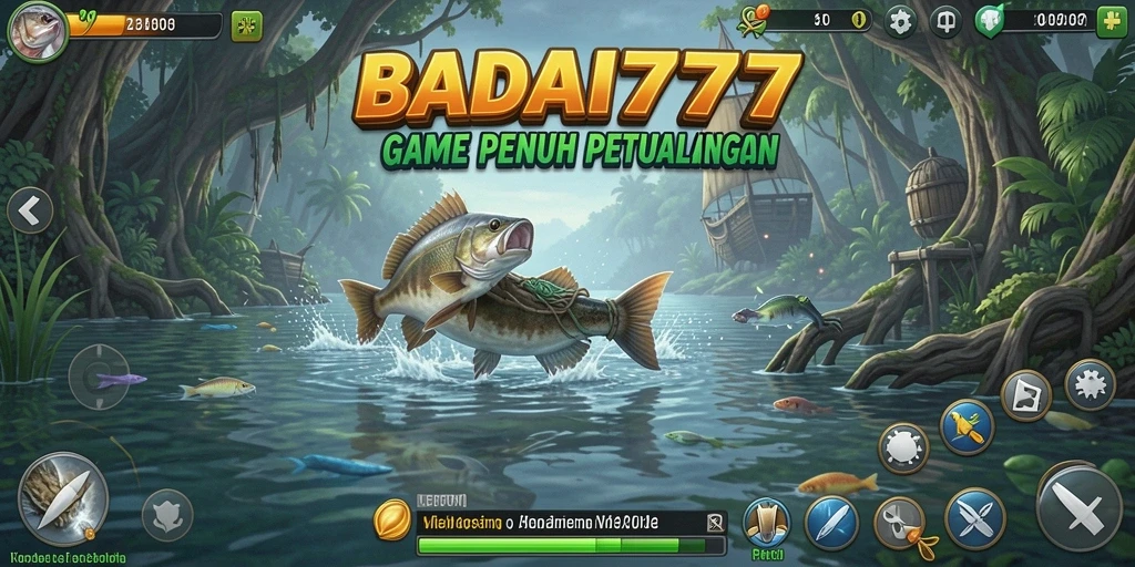 Tangkapan ikan beragam dalam gameplay BADAI777 yang seru.