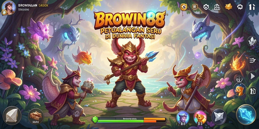 Tampilkan gameplay BROWIN88 yang menarik dan menantang.