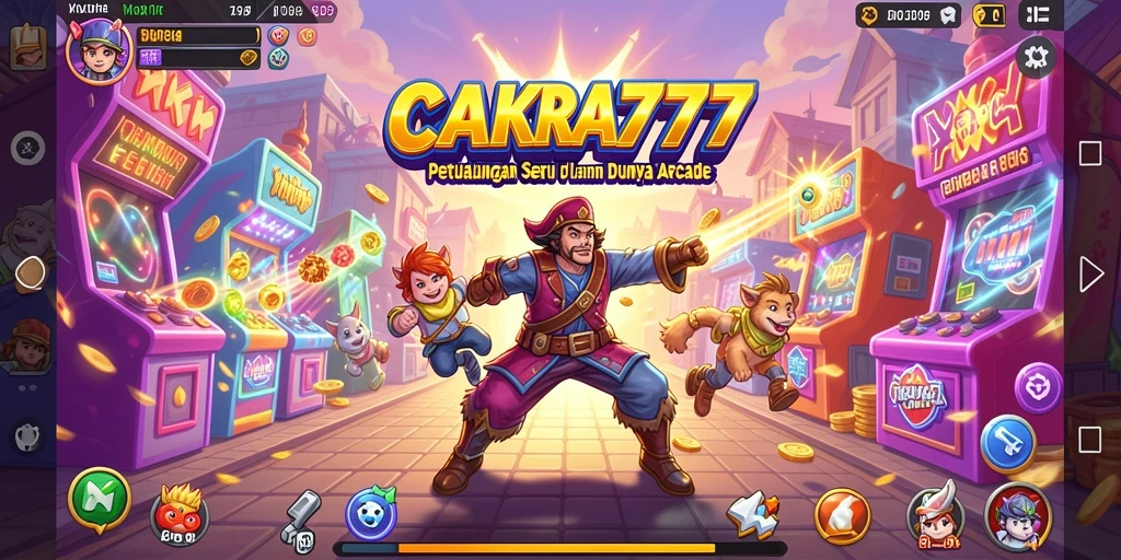 Tampilan menarik dari gameplay CAKRA777 yang seru.