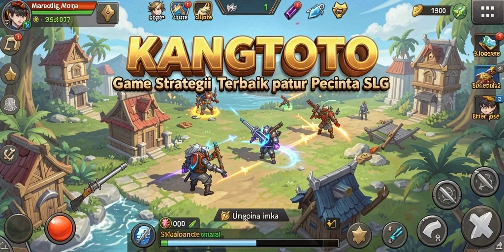 Tampilan epik pertempuran strategis di KANGTOTO.