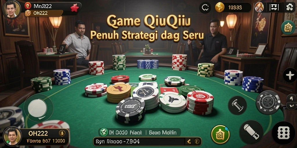 Screenshot gameplay QiuQiu yang menegangkan di OH222.