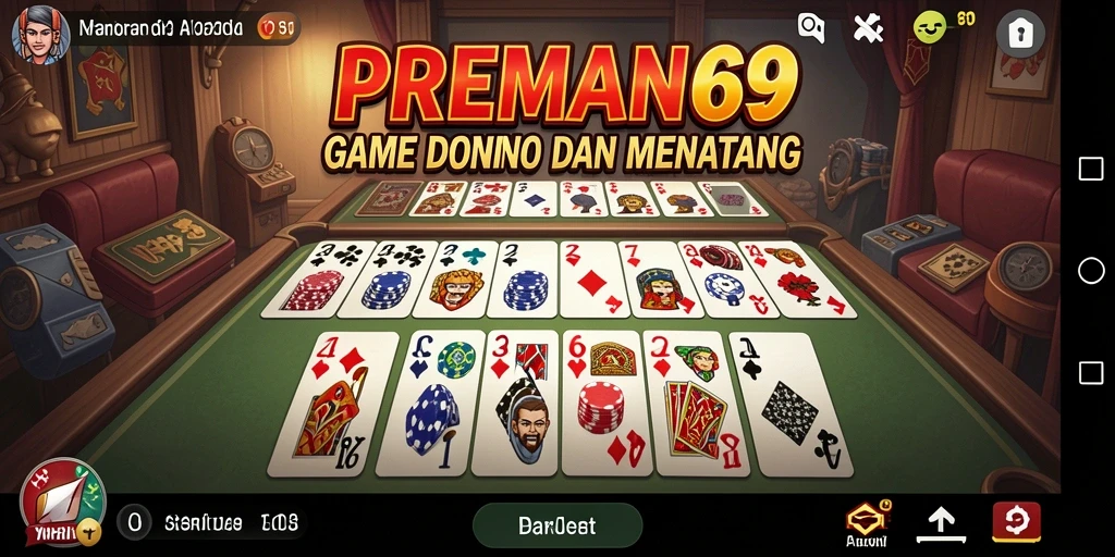 Tampilan gameplay seru dan interaktif di PREMAN69.