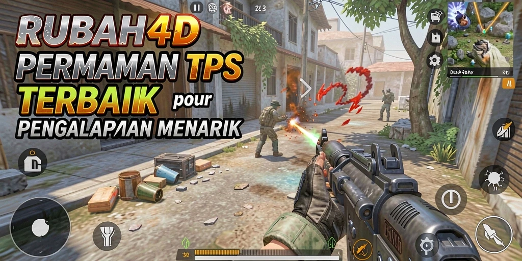 Screenshot menampilkan aksi seru dalam gameplay TPS RUBAH4D.