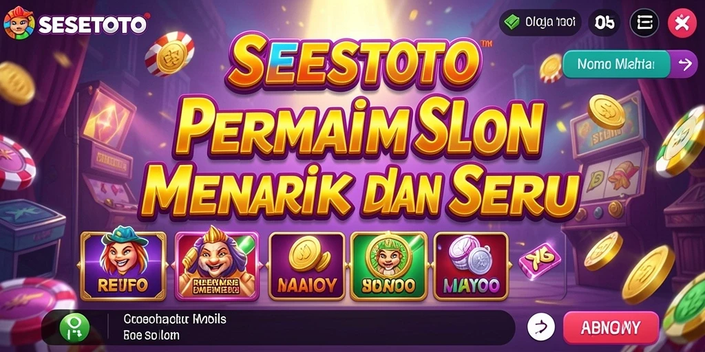Tampilan gameplay SESETOTO yang menarik dan penuh aksi.