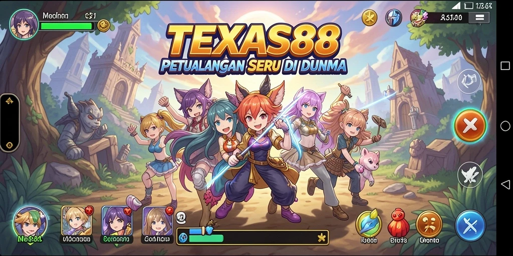 Gameplay seru dan karakter Anime yang menawan di TEXAS88.