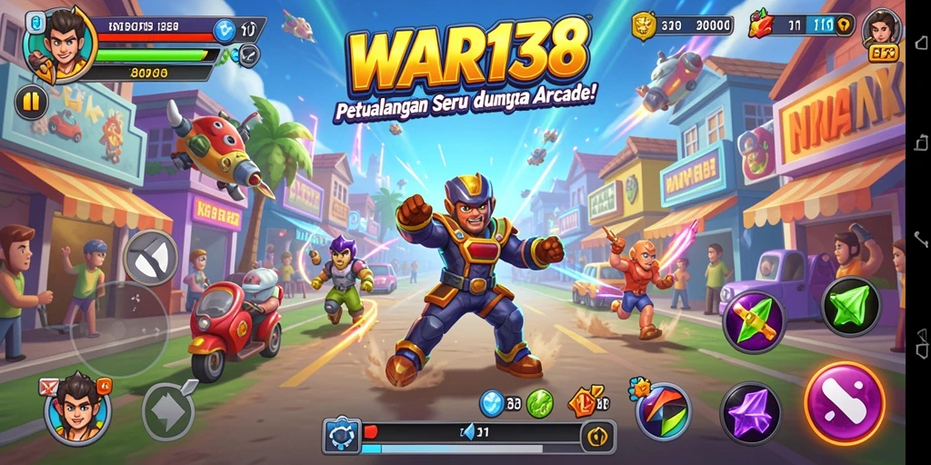 Screenshot gameplay WAR138 menunjukkan aksi seru dan tantangan yang mengasyikkan.